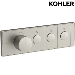 KOHLER Anthem 三路控制面板(羅曼銀) K-26347T-9-BN