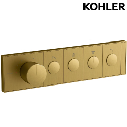 KOHLER Anthem 四路控制面板(摩登金) K-26348T-9-2MB