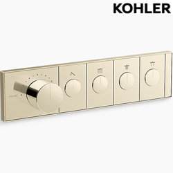 KOHLER Anthem 四路控制面板(法蘭金) K-26348T-9-AF