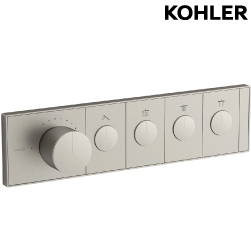 KOHLER Anthem 四路控制面板(羅曼銀) K-26348T-9-BN