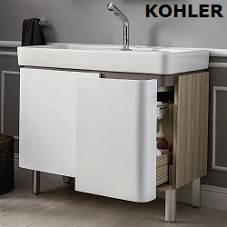 KOHLER Aleutian 浴櫃盆組(90cm) K-2746T-1_K-45764T-0_K-45765T