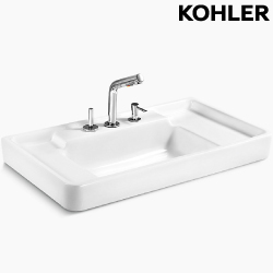 KOHLER Aleutian 一體式檯面盆(90.9cm) K-2746T-8-0