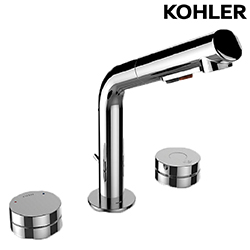 KOHLER ALEUTIAN 三件式伸縮感應式臉盆龍頭 K-28555T-CP