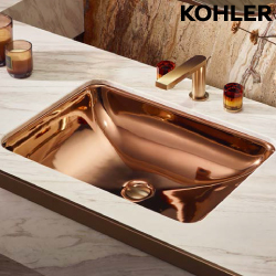 KOHLER Forefront 下嵌檯面盆-玫瑰金(62cm) K-28730T-RGD