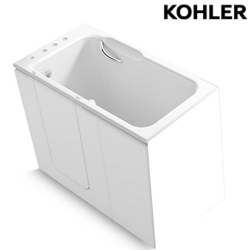 KOHLER Belay 走入式壓克力浴缸(130cm-左角位) K-29720T-LCP-0