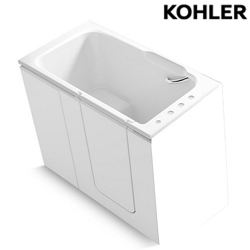 KOHLER Belay 走入式壓克力浴缸(130cm-右角位) K-29720T-RCP-0