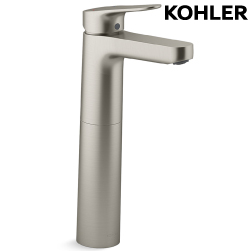 KOHLER Accliv 超高腳面盆龍頭(羅曼銀) K-33064T-4-BN