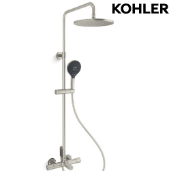 KOHLER Accliv 恆溫三路淋浴柱(羅曼銀) K-33091T-9-BN