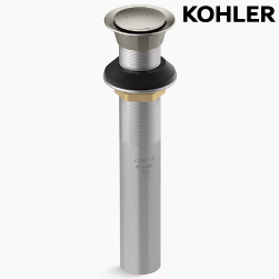 KOHLER 彈跳式面盆落水頭(羅曼銀) K-33151-BN