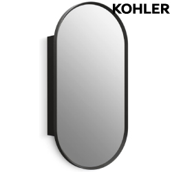 KOHLER Verdera 膠囊形鏡櫃-霧黑 (38cm) K-35573-BLL