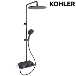 ★ 個性盡顯優惠 ★ KOHLER Fluence 恆溫三路淋浴柱(霧黑) K-36420T-9-BL