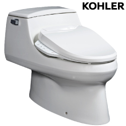 ★ 大膽創新優惠 ★ KOHLER San Raphael 五級旋風馬桶 K-3722T-HC-0 搭 C3-150電腦馬桶蓋(管路隱藏版) K-8297TW-HC-0