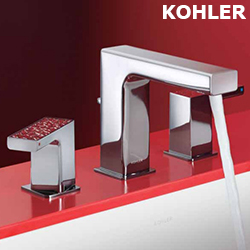 KOHLER Strayt 三件式臉盆龍頭 K-37331T-4DPR-CP