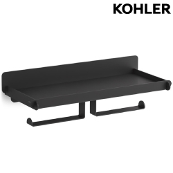 KOHLER Spacity 衛生紙架(霧黑) K-38919T-BL