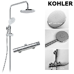 KOHLER July 恆溫淋浴柱 K-45352T-B9-CP