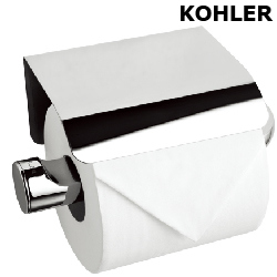 ★ 設計趨勢優惠 ★ KOHLER July 有蓋捲筒衛生紙架 K-45403T-CP