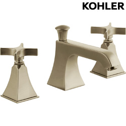 KOHLER Memoirs 三件式十字臉盆龍頭(羅曼銀) K-454T-3S-BN