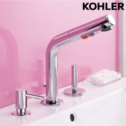 KOHLER Aleutian 三件式臉盆龍頭 K-45758T-4-CP