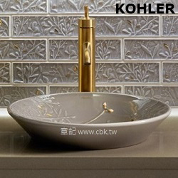 KOHLER Gilded Meadow 藝術盆(41.3cm) K-45922-DE-K5