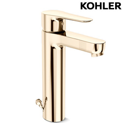 KOHLER July 高腳臉盆龍頭(法蘭金) K-5241T-4-AF