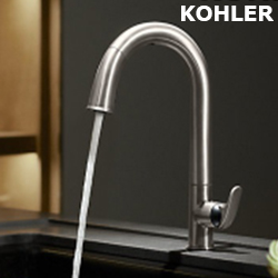 <缺貨中> KOHLER Response 感應伸縮廚房龍頭 K-72218T-B7-CP