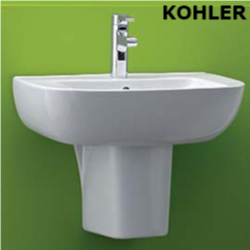 ★ 經銷精選優惠 ★ KOHLER Reach 瓷蓋面盆(57.2cm) K-72448X-1-0