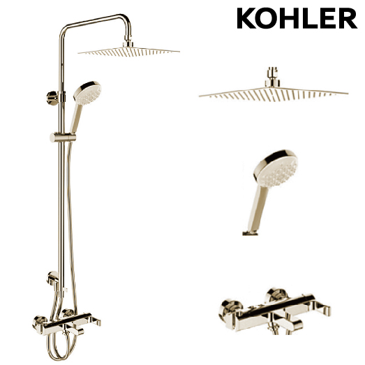 KOHLER Singulier 淋浴柱(法蘭金)K-72672T-D4-AF