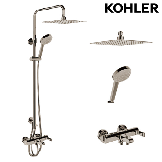KOHLER Singulier 淋浴柱(羅曼銀) K-72672T-D4-BN