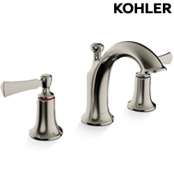 KOHLER Elliston 三件式臉盆龍頭(羅曼銀) K-72781T-4-BN