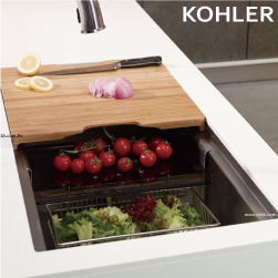 KOHLER Moraine 功能型不鏽鋼水槽(83.8x45cm) K-72913T-F-NA