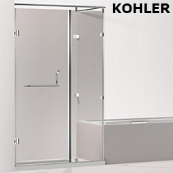 KOHLER Trilogy L形缸上淋浴門(120*120cm以下) K-72935T-L-SHP_K-72927T-L-SHP