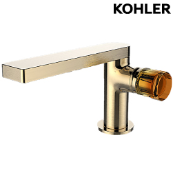 KOHLER Composed 臉盆龍頭(琥珀金把手) K-73050T-7ACH-BV