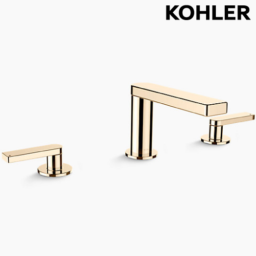KOHLER Composed 三件式臉盆龍頭(法蘭金) K-73060T-4-AF