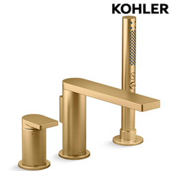 KOHLER Components 缸上型龍頭(摩登金) K-73078T-4-2MB