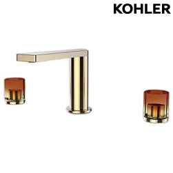 KOHLER Composed 三件式浴缸龍頭(琥珀金把手) K-73081T-9ACH-BV