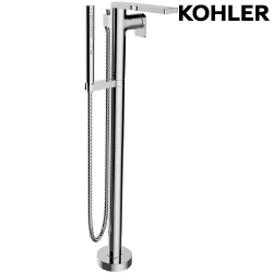 KOHLER Composed 落地式浴缸龍頭含軸心(含預埋軸心) K-73087T-B4-CP
