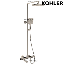 KOHLER Composed 恆溫淋浴柱(羅曼銀) K-73111T-7-BN