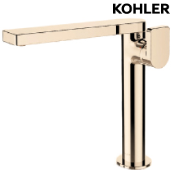 KOHLER Composed 高腳臉盆龍頭(法蘭金) K-73168T-4-AF