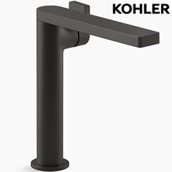 KOHLER Composed 高腳臉盆龍頭(霧黑) K-73168T-4-BL