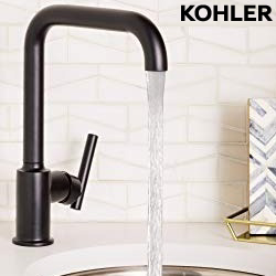 KOHLER Purist 廚房龍頭(霧黑) K-7509-BL