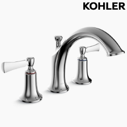 KOHLER Elliston 缸上型龍頭 K-75521T-4-CP