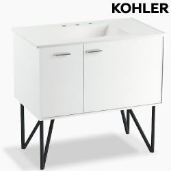 KOHLER Jute 浴櫃盆組(90cm) K-77125T-0_K-96016T-8-G81