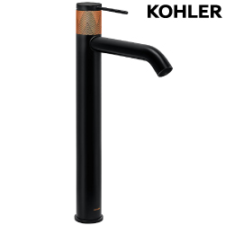 KOHLER Edge 超高腳面盆龍頭(黑烙金) K-77960T-4A-3GC