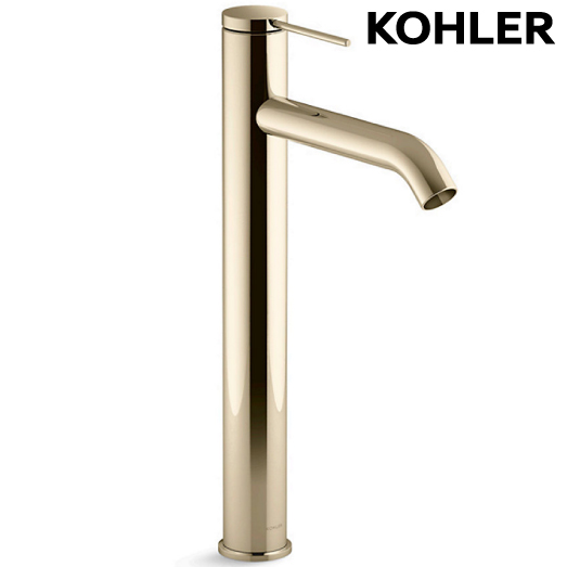 KOHLER Components 超高腳臉盆龍頭(法蘭金) K-77960T-4A-AF