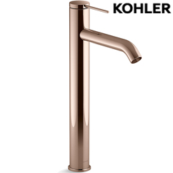 KOHLER Components 超高腳臉盆龍頭(玫瑰金) K-77960T-4A-RGD