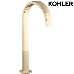 KOHLER Components 高腳曲線型出水龍頭(法蘭金) K-77966T-AF