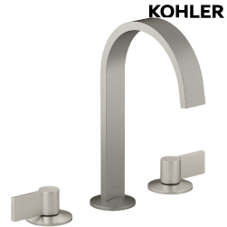 KOHLER Components 三件式臉盆龍頭(羅曼銀) K-77968T-BN_K-77974-4-BN