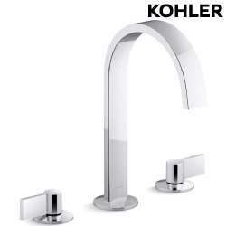 KOHLER Components 三件式臉盆龍頭 K-77968T-CP_K-77974-4-CP