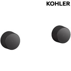 KOHLER Components 壁式圓柱型把手(霧黑)  K-77981T-8-BL