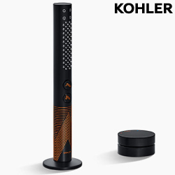 KOHLER Edge系列缸邊式分水器與花灑(黑烙金) K-77989T-8A-3GC